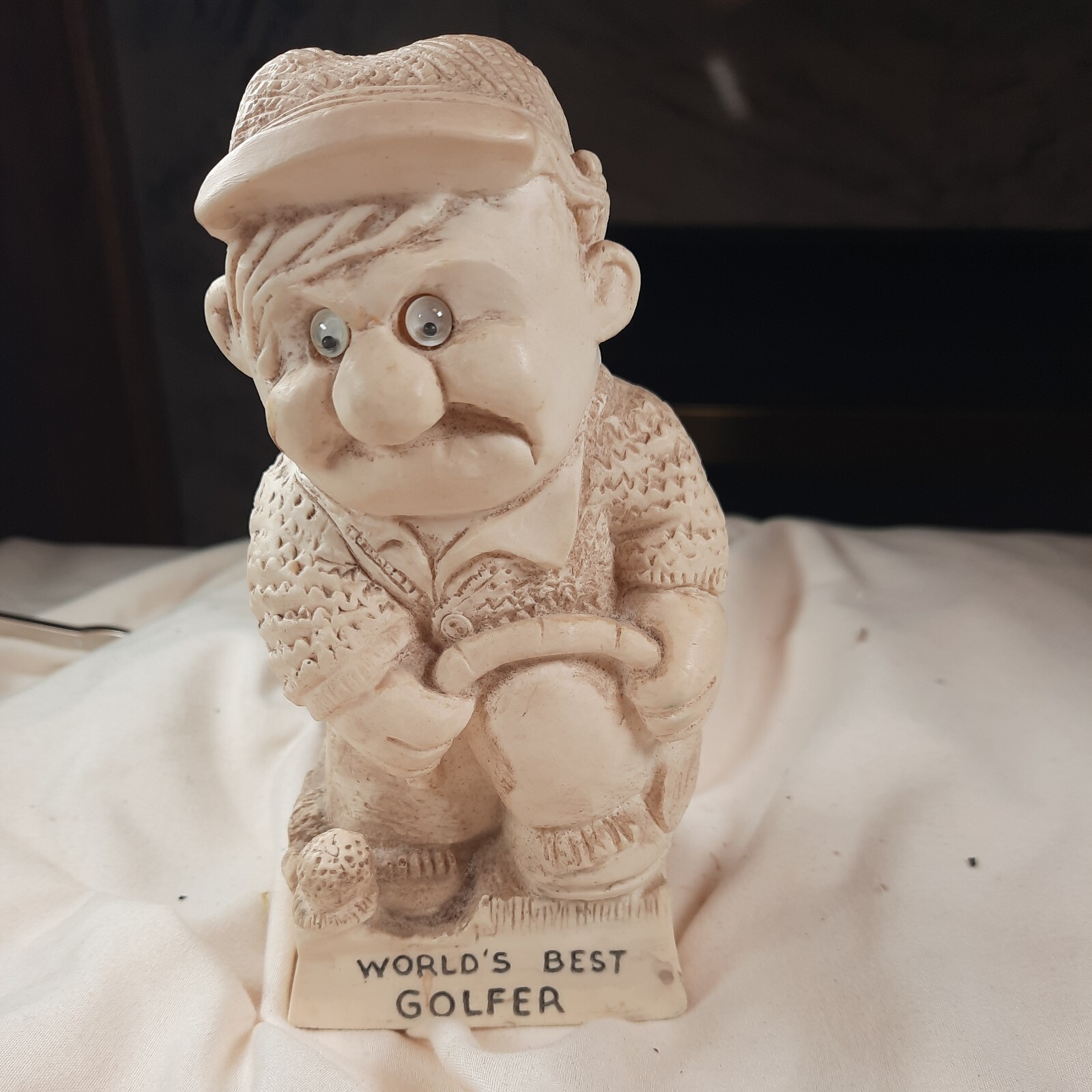 Wise Guy Golfer, “World’s best golfer ” Figurine by American greetings corp