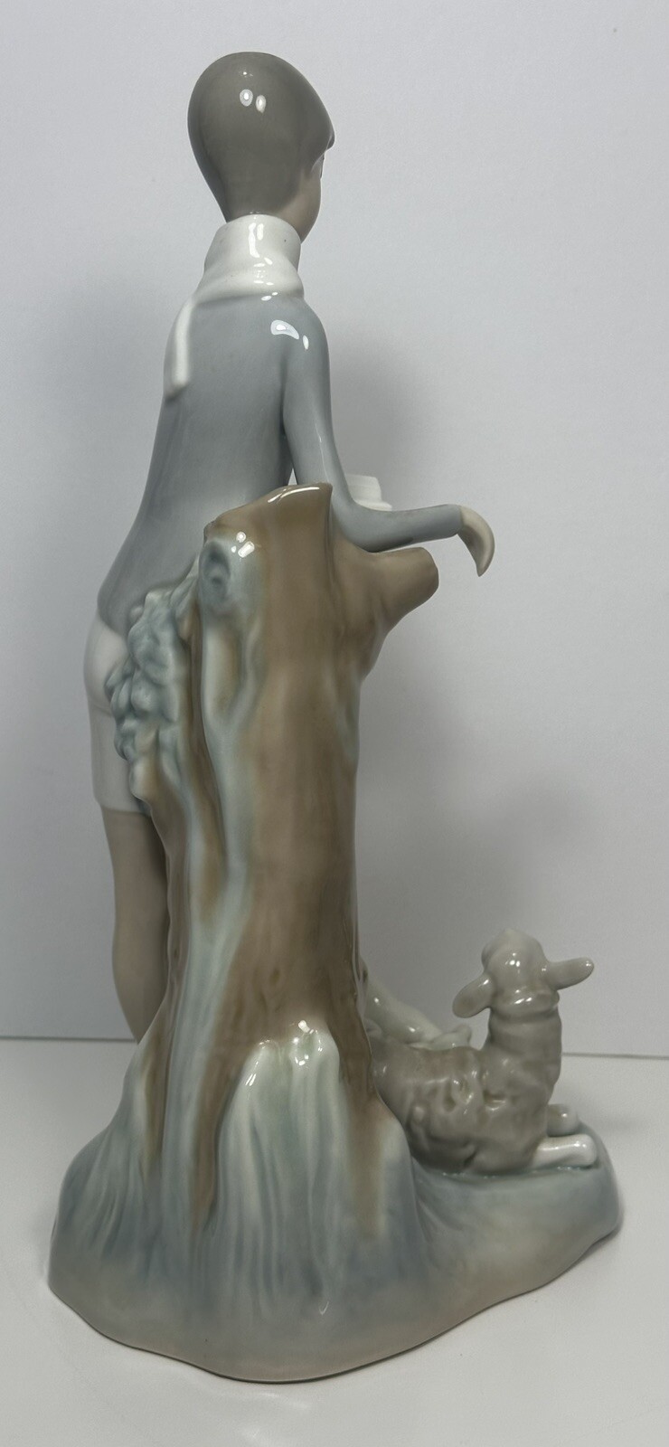 Vintage (1971-1974) Lladro Figurine “Boy with Lambs” by Fulgencio Garcia Retired