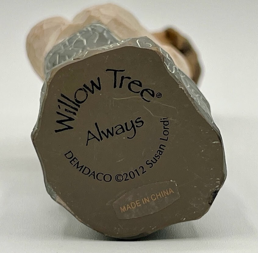 Willow Tree ~ “Always” Figurine on Rock🪨 ~ #27180 ~ Susan Lordi ~ 2012 ~ MINT!
