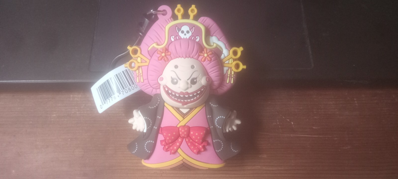 One Piece Series 5 Figural Bag Clip 3 Inch Big Mom