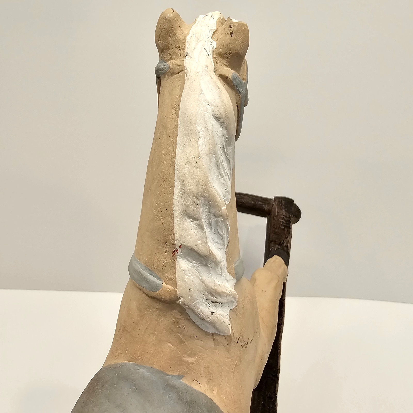 Ethan Allen 1982 Rocking Horse Ceramic Figurine.