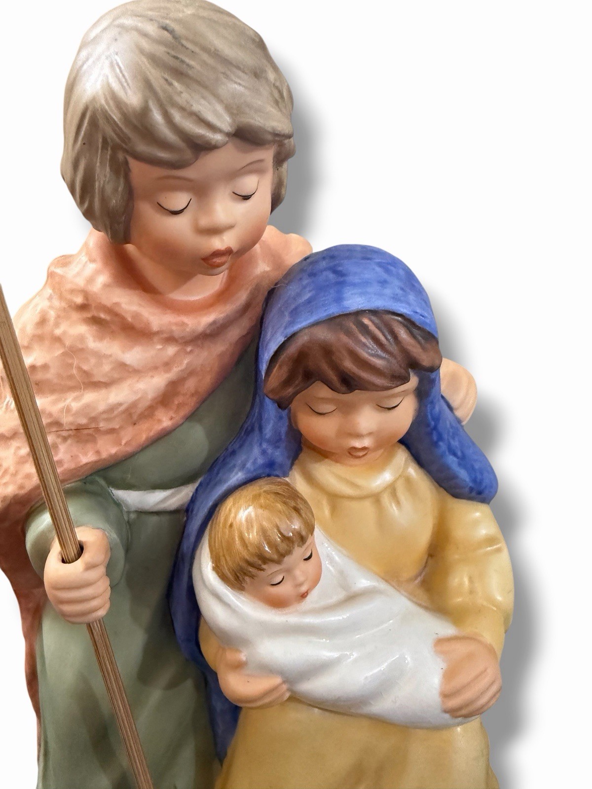 GOEBEL Weihnacht HOLY FAMILY Children Nativity Mary Joseph Jesus 44 014 16 EUC