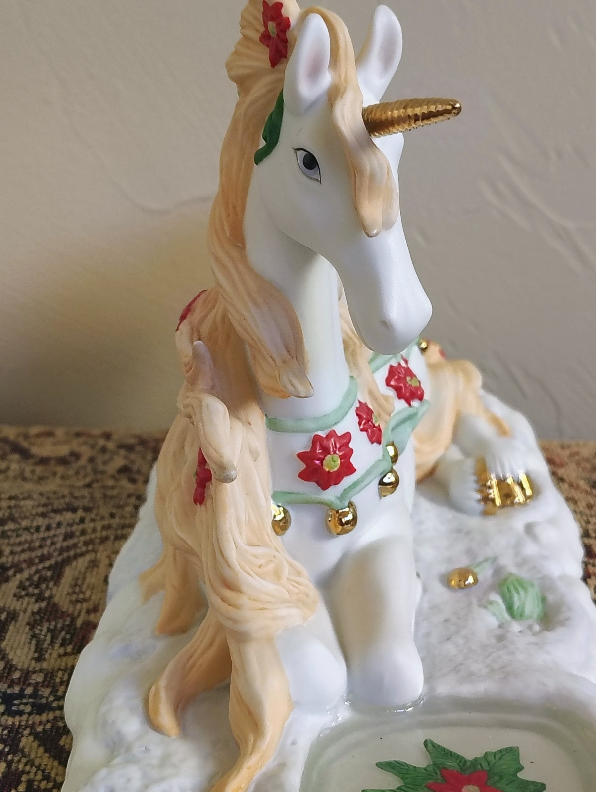 Lenox Princeton Gallery “Yuletide Brilliance” Unicorn 2001 Limited Edition