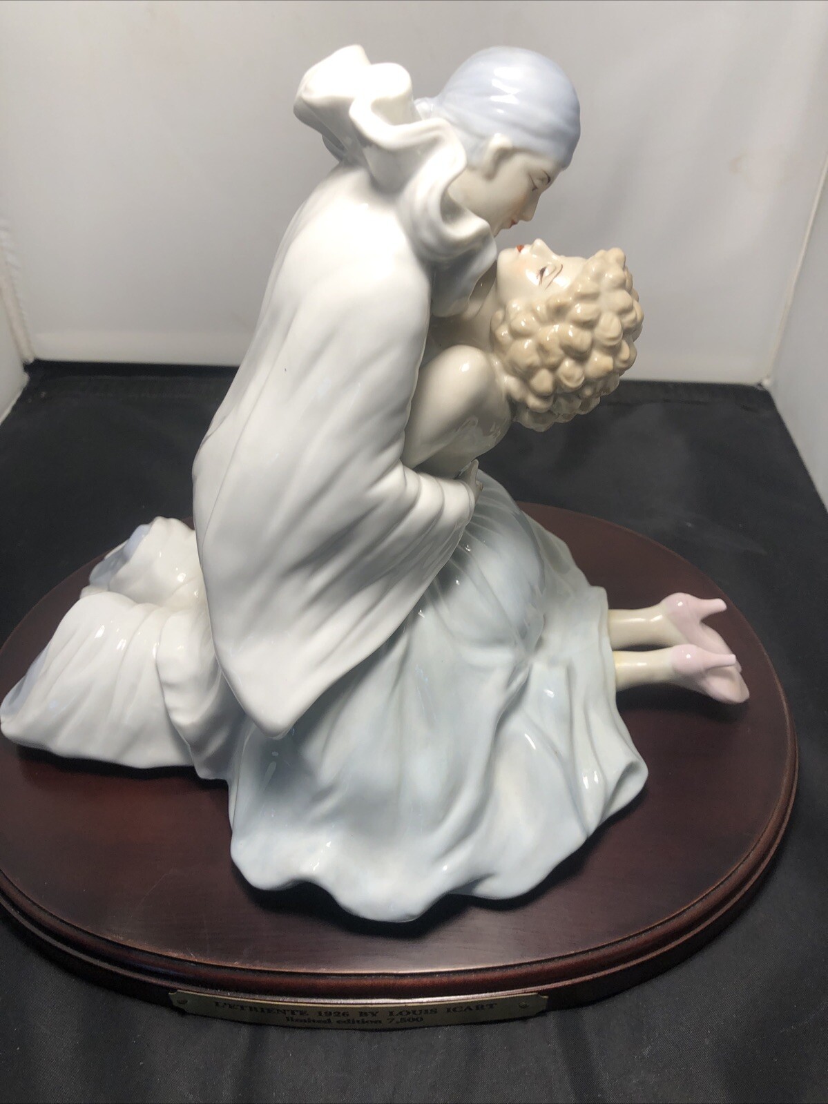 Louis Icart Figurine L’Etriente 1926 RARE with certificates and box #182