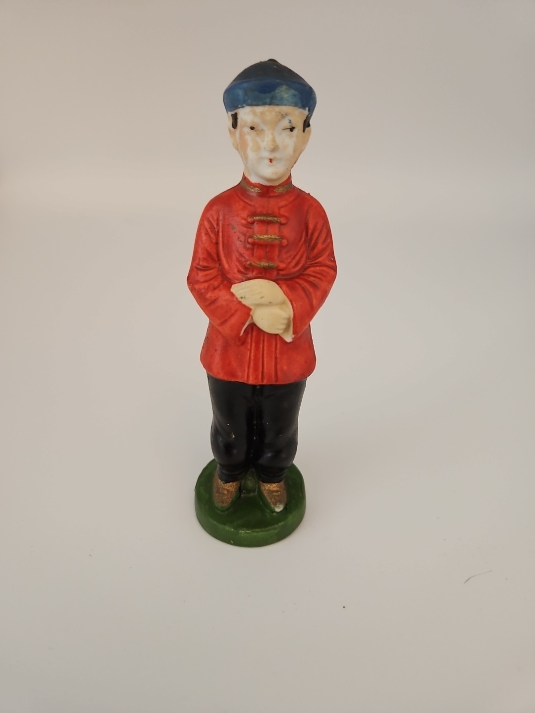 Oriental Man 4.75 Inches Ceramic Made In Japan