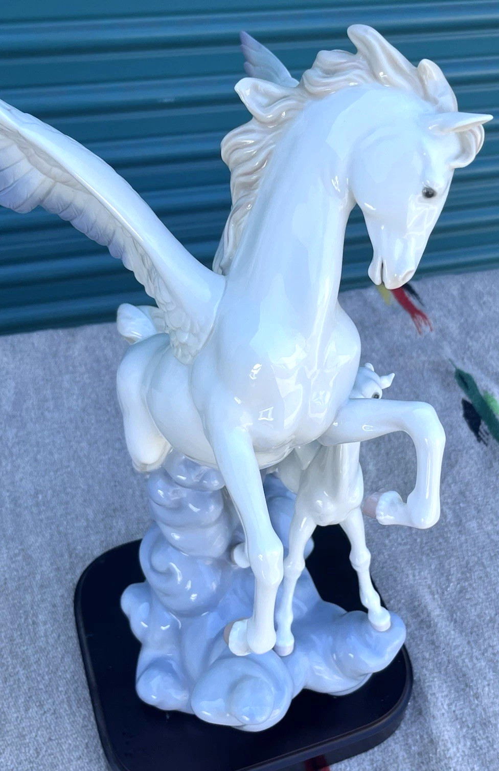 Lladro Pegasus #1778 Porcelain Figurine & Base LE 18″ Signed Fantasy & Legends