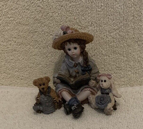 1997 Boyd’s Dollstone Collection JULIA w/EMMY LOU & DAPHNE Figurine 3 x3 – NEW