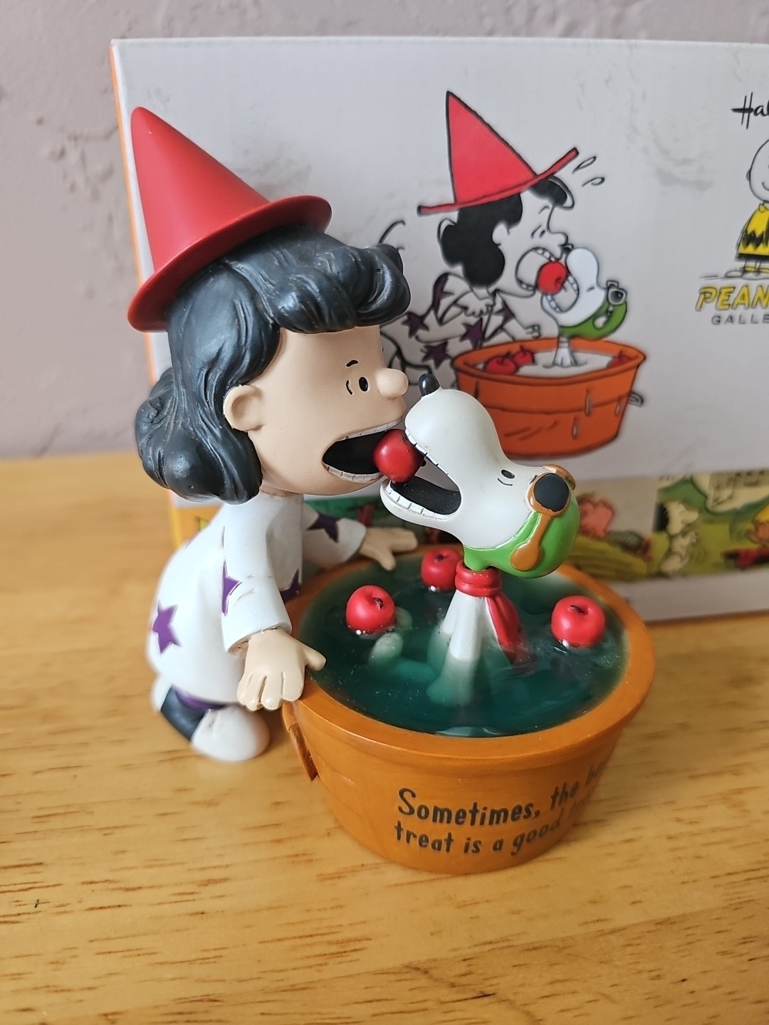 Hallmark Peanuts Halloween Sometimes The Best Treat Is A Good Trick Snoopy Lucy