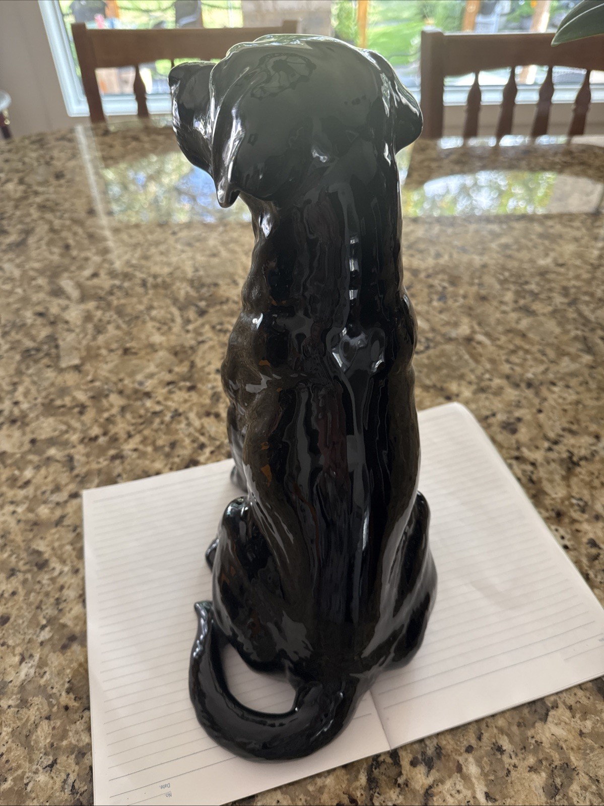Large Beswick Figure Seated Labrador Dog Fireside Statue 13.5″ MADE IN ENGLAND