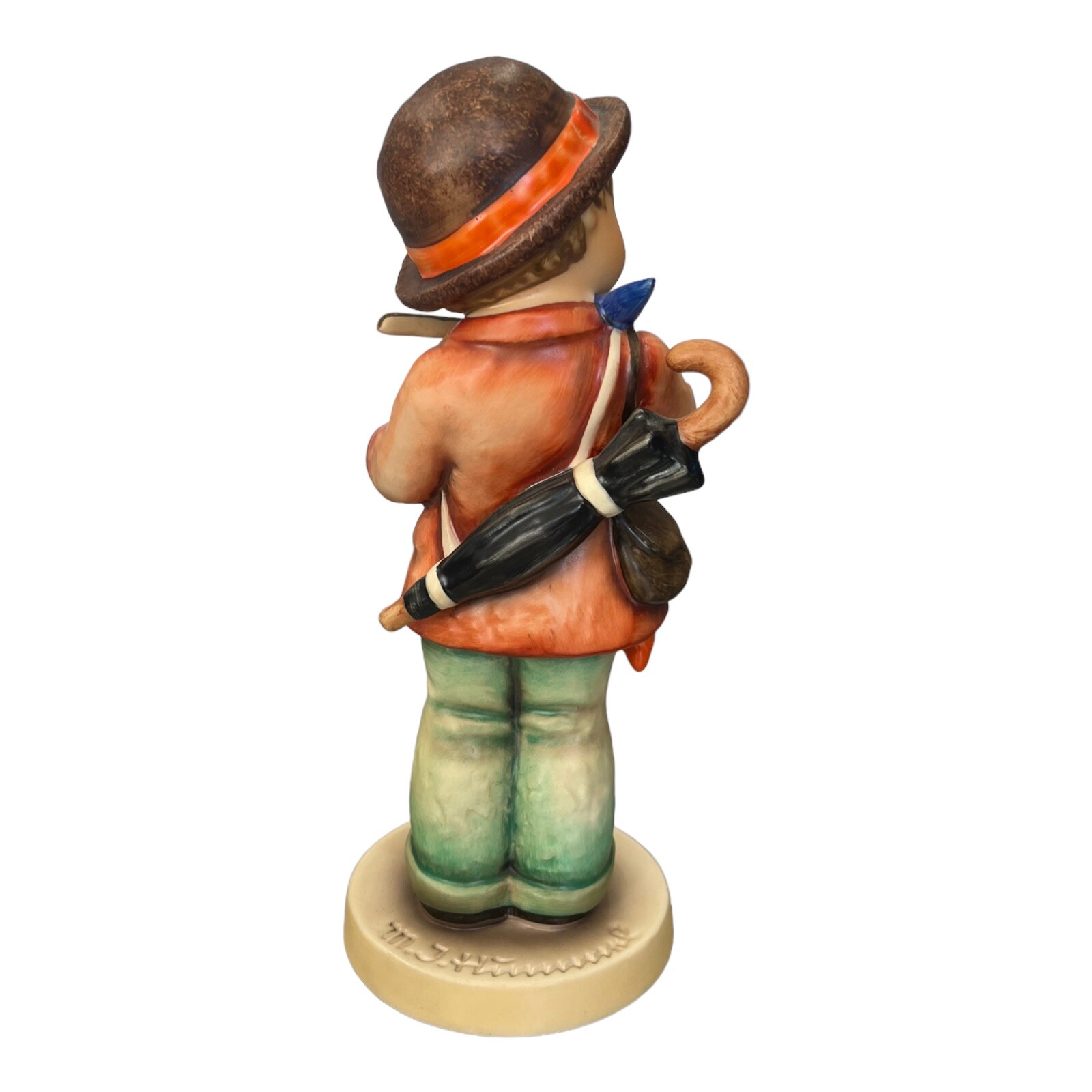 Goebel Hummel Germany Figurine Original Box LIttle Fiddler No. 407 19.5 cm 7-3/4