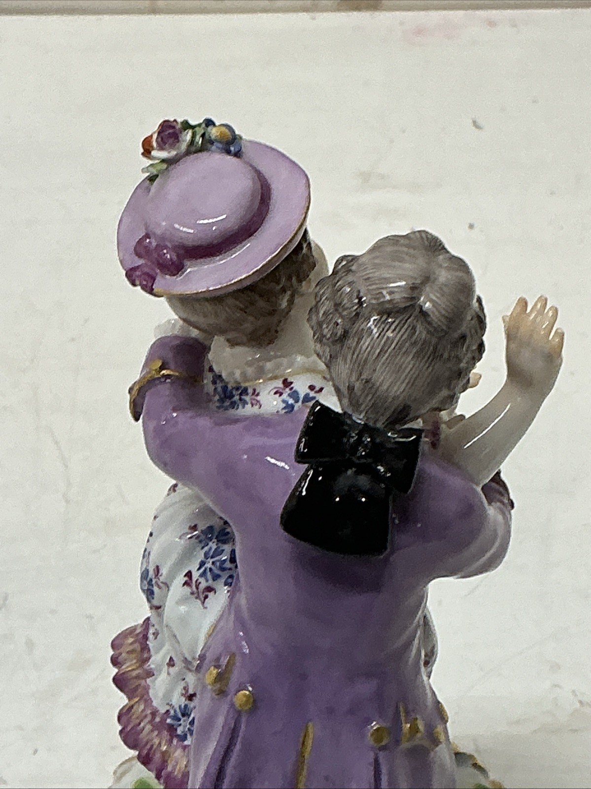 Antique Meissen Porcelain Figural “The Stormy Lover” Sculptor August Ringler