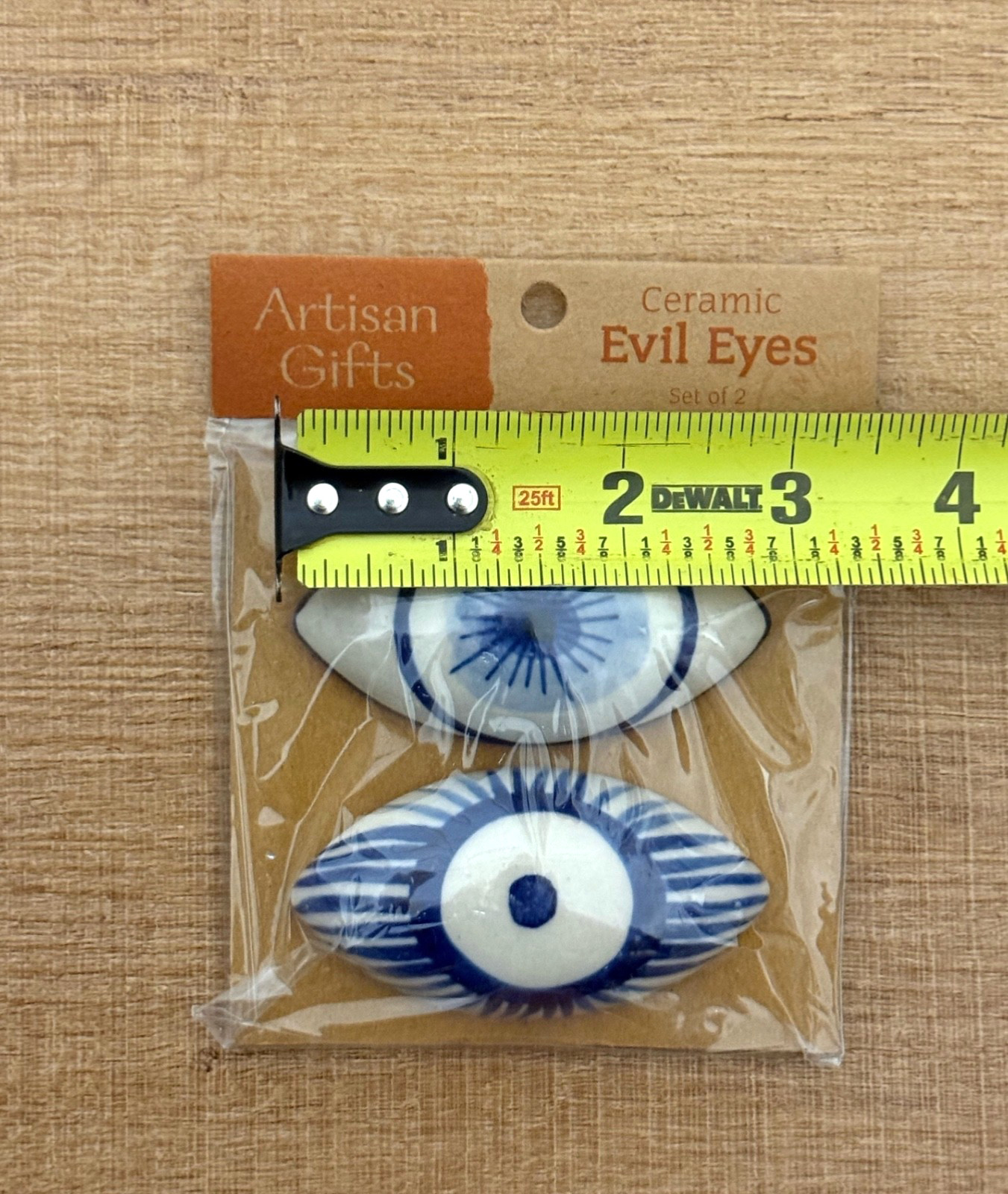 New World Market Ceramic Evil Eye Wall Hanging Decor Art Ornaments Evil Eyes #1