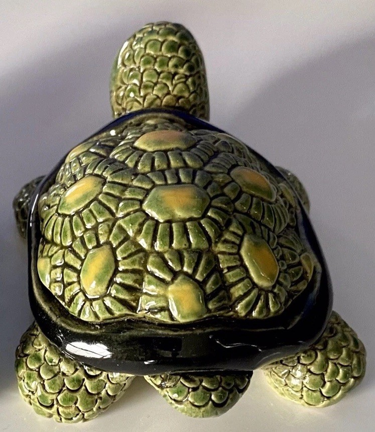 Artesania Rinconada Old #126 Green Land Turtle Tortoise 🐢 Rare Variant A+++