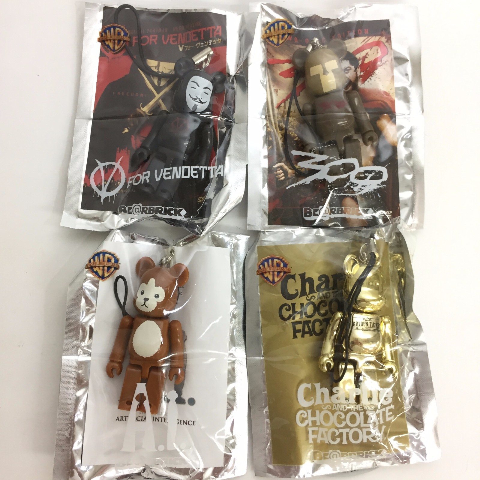 Pepsi Nex Warner Bros. Be@rbrick Strap Figure 12 pcs Full Set Medicom bearbrick