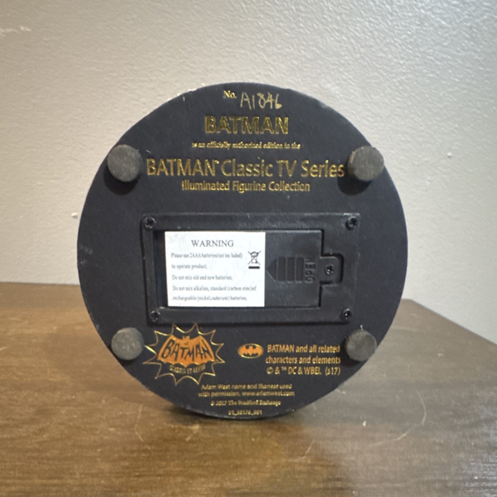 The Bradford Exchange Batman Classic TV Series Illuminated Resin Figurine