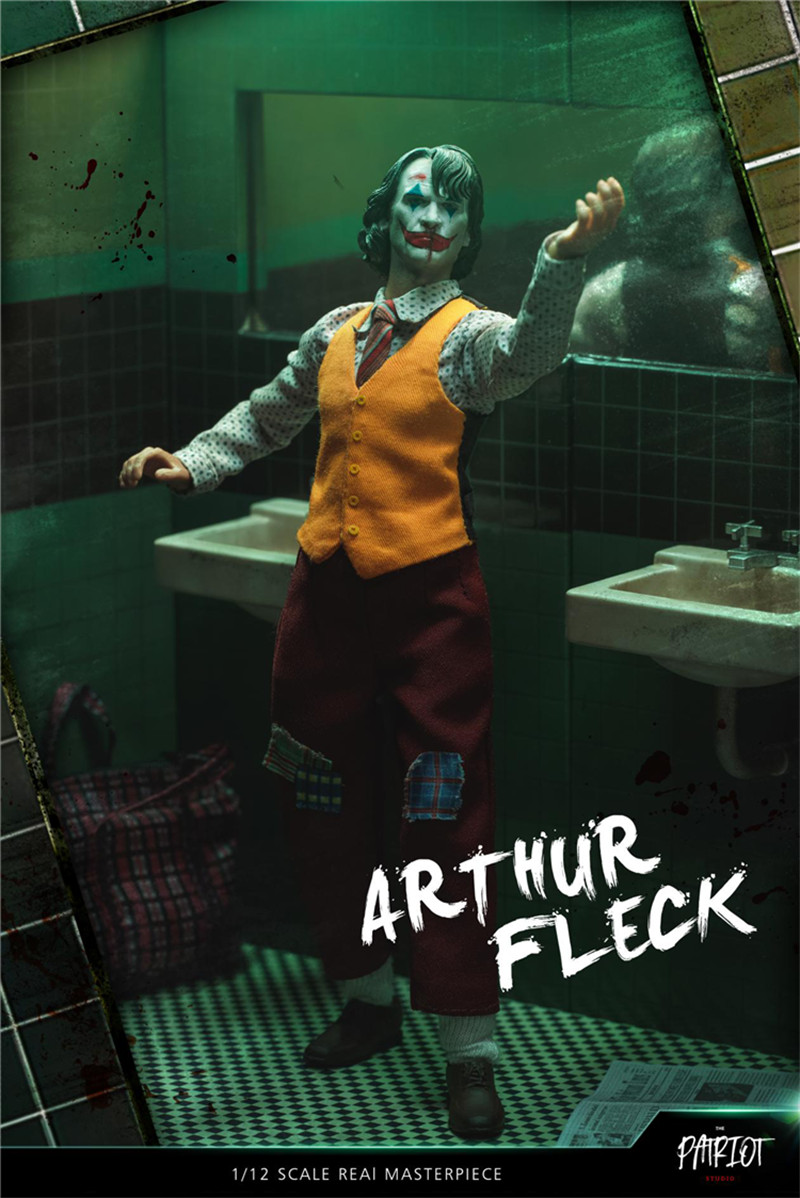 Patriot Studio Arthur Fleck Joker 3.0 1/12th Ultlmate Collectibles Figure Stock