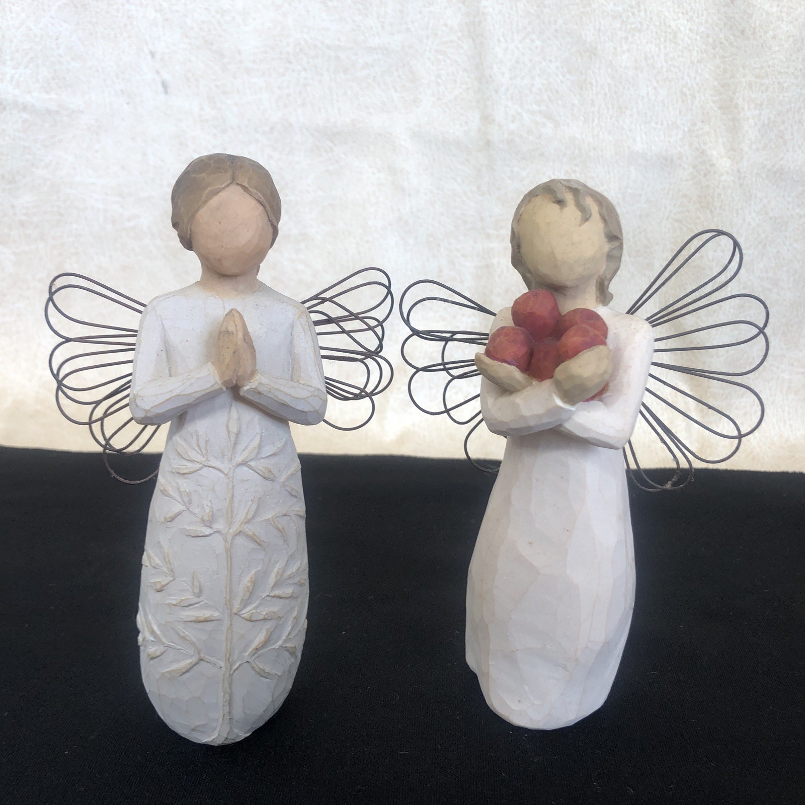 Willow Tree Lot of 6 Angel Figurines Ranging from 2000 – 2009 by Susan Lori
