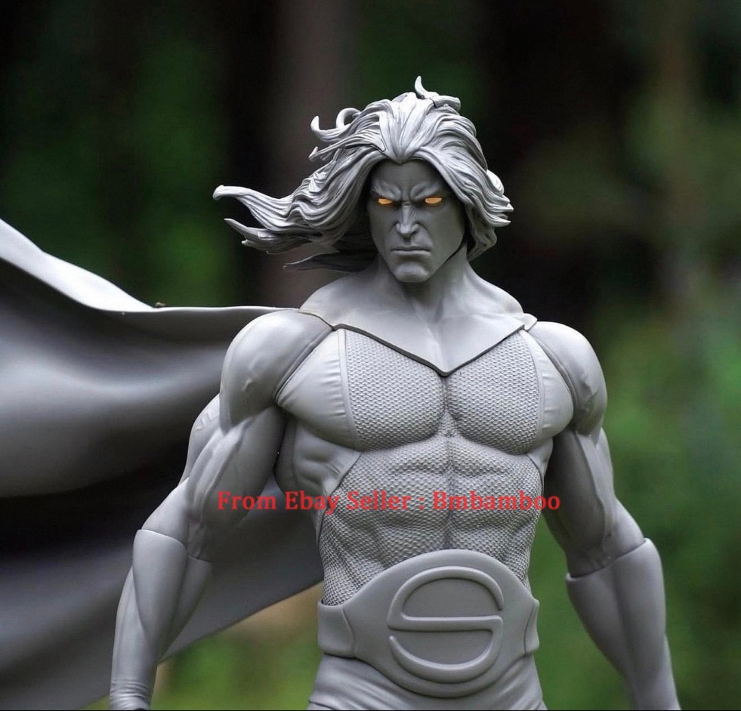 Last Level 1/4 Sentry VS Ares White Mold Comics Figure Statue Collectible Rare