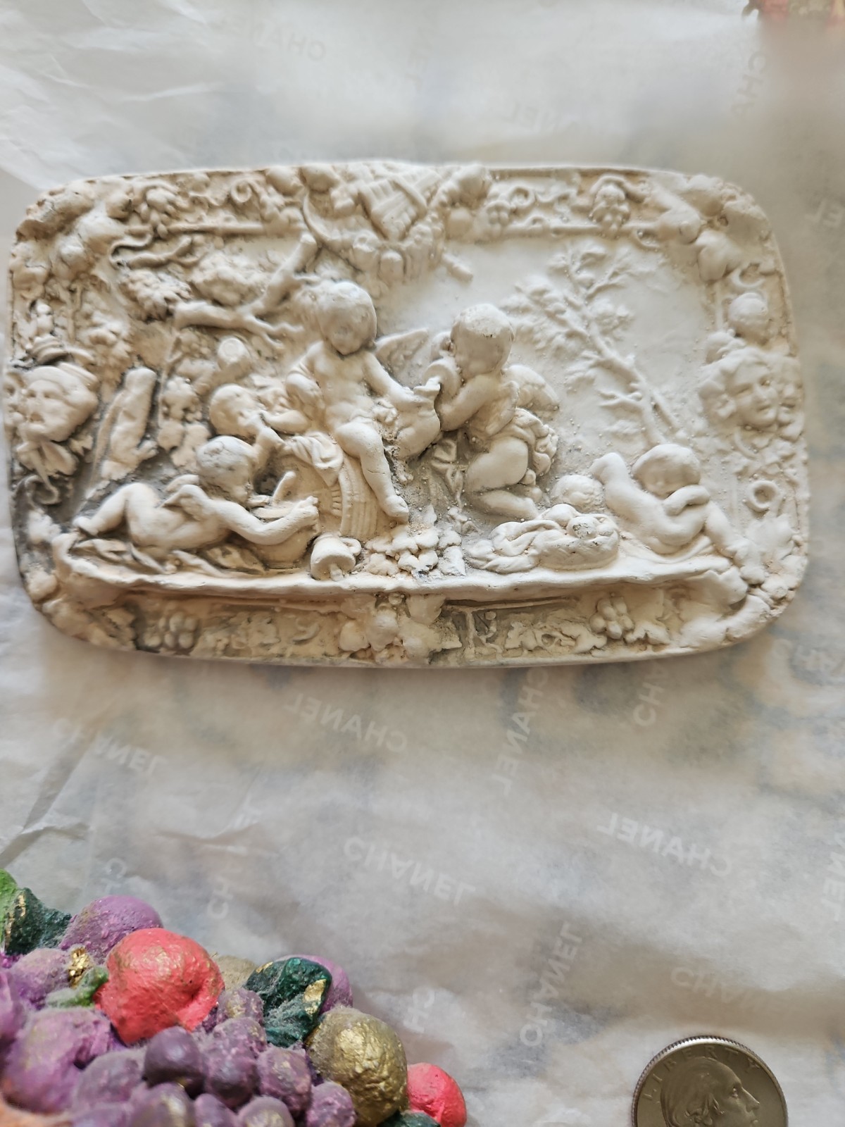 Set Of 6 Vintage Cherubs