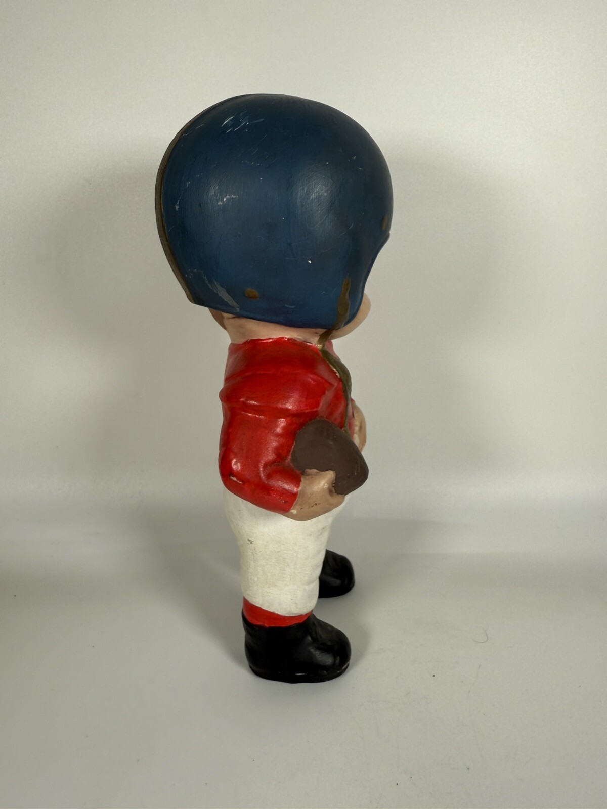 Football Player #7 Ceramic Hand Painted Figurine 8″ Louisville Cardinals Shough