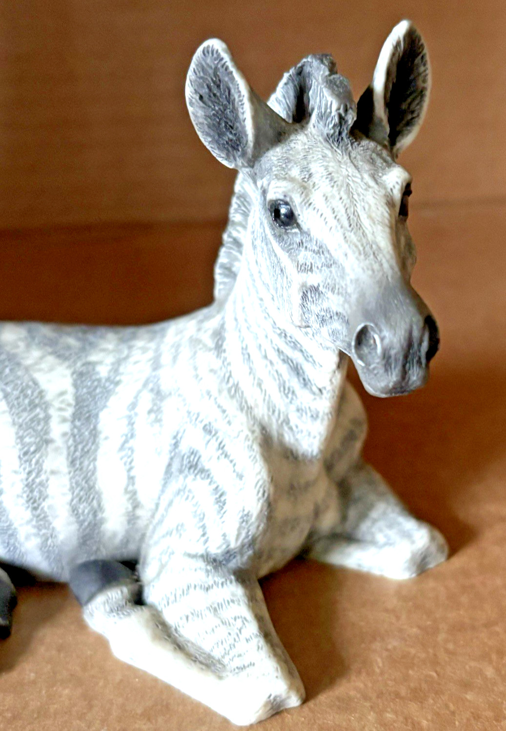 1988 Castagna Zebra Figurine Made in Italy Safari Exotic Nature Signed
