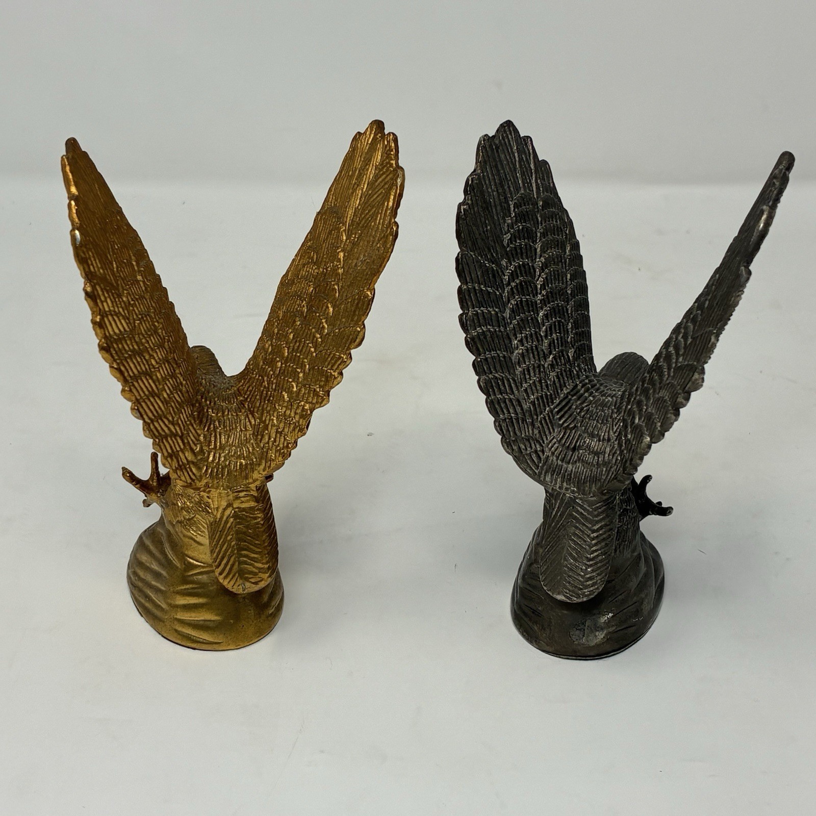 Vintage Hampshire Eagle 24KT Gold Coated Plus Silver Plated Eagle