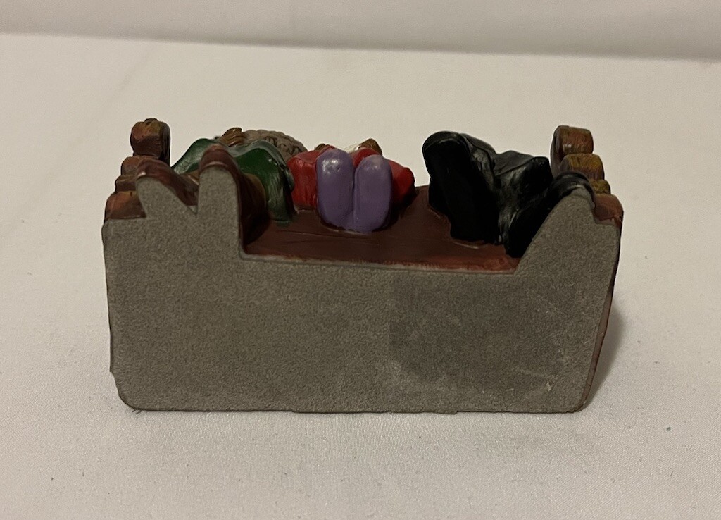 UTI The Church Collection African American Family Of 3 sitting on a Church Pew