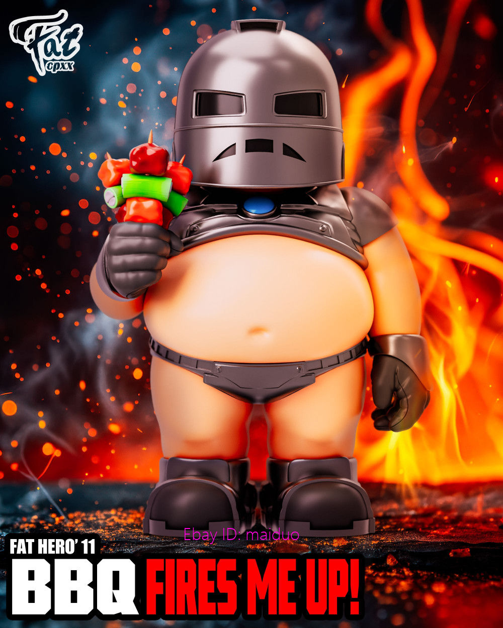 Fat CP1 Resin FatCpxx Studio Figure Statue Collectibles 19.5cm Presale