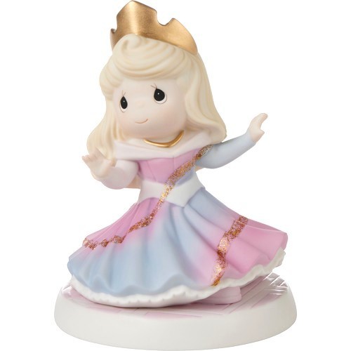 ❦ New PRECIOUS MOMENTS DISNEY Porcelain Figurine SLEEPING BEAUTY Princess Aurora