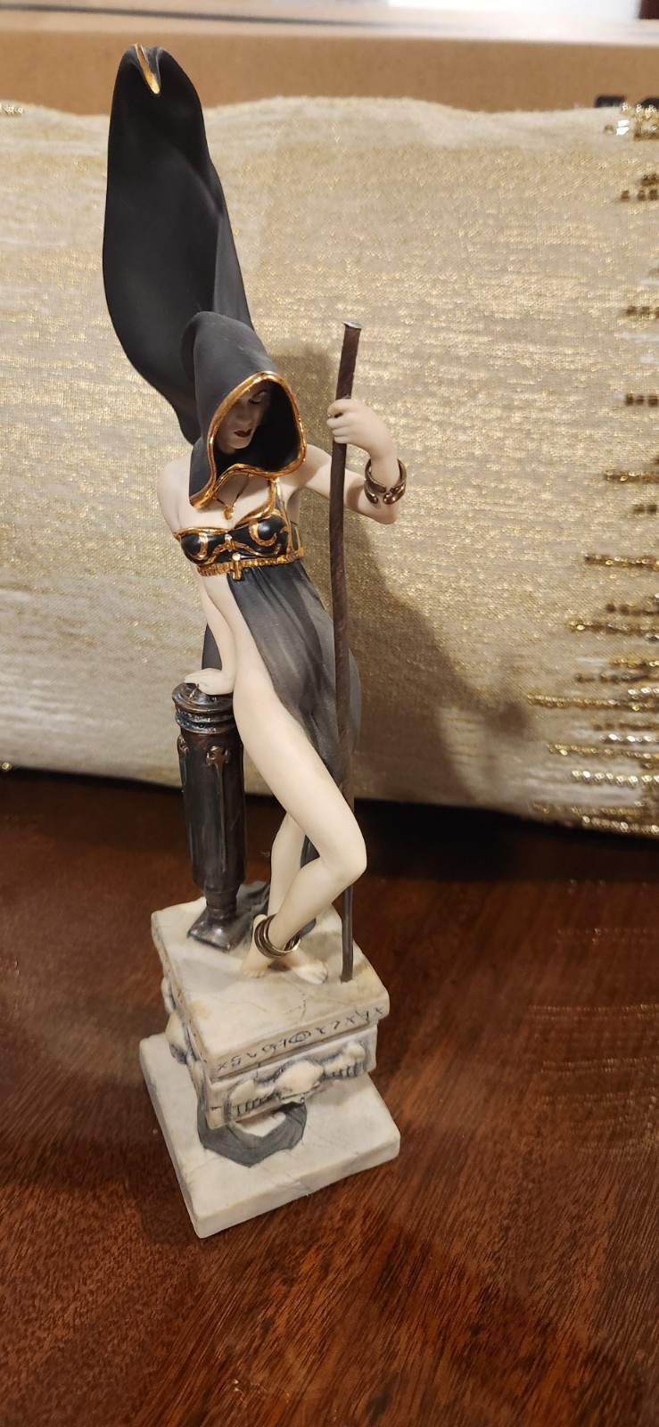Mistress Of Death Franklin Mint Fine Porcelain Limited Edition