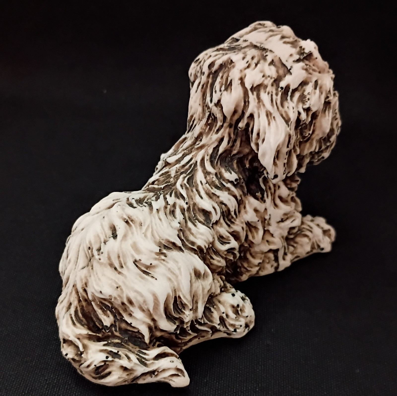 2014 Veronese Terrier Dog Figurine ❤️ Resin – 4″ x 2-1/4″ 🐶 Signed & Dated 🐶