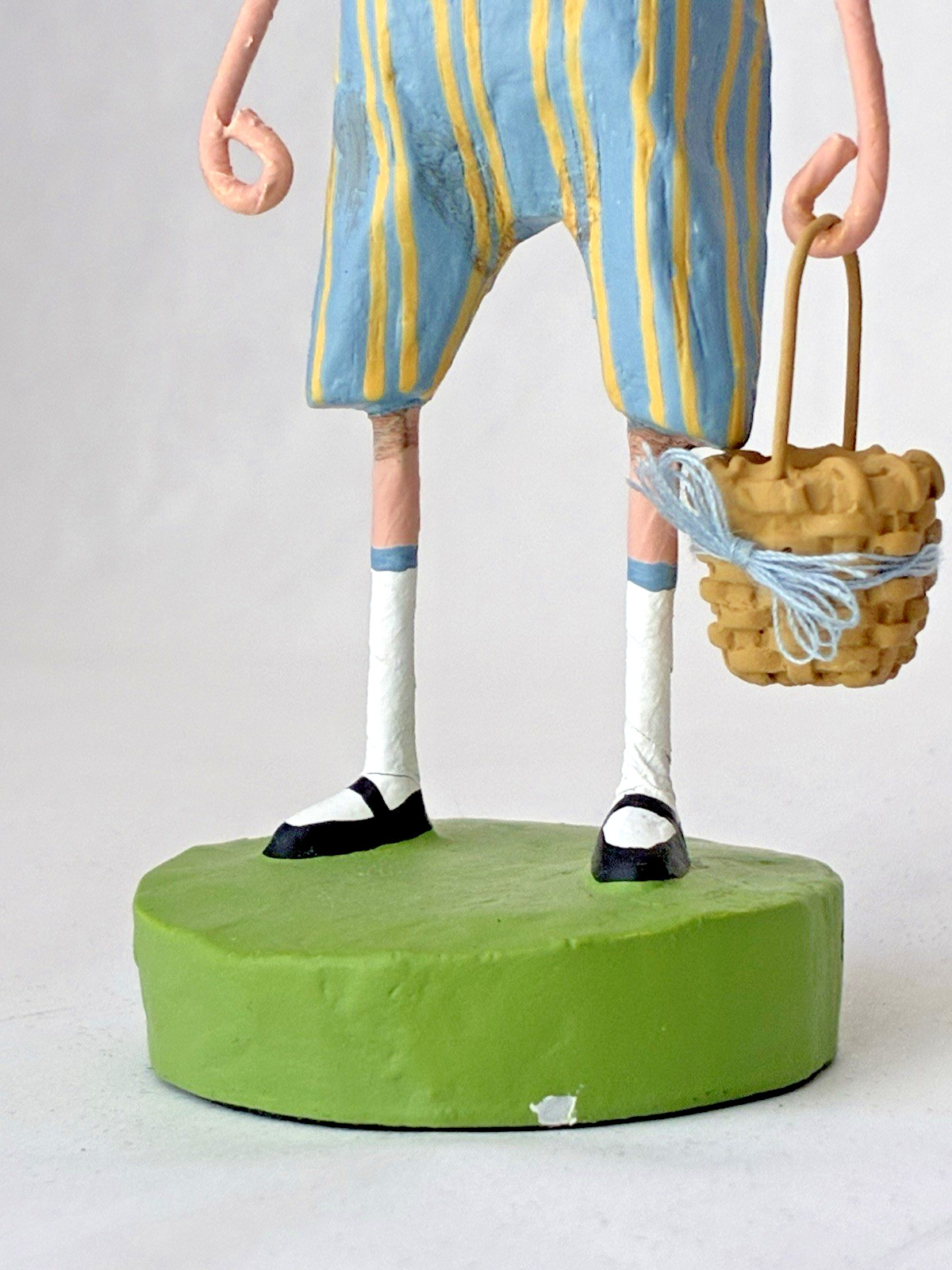 Lori Mitchell “Brewster Williams” Easter rabbit bunny figurine – beyond cute!