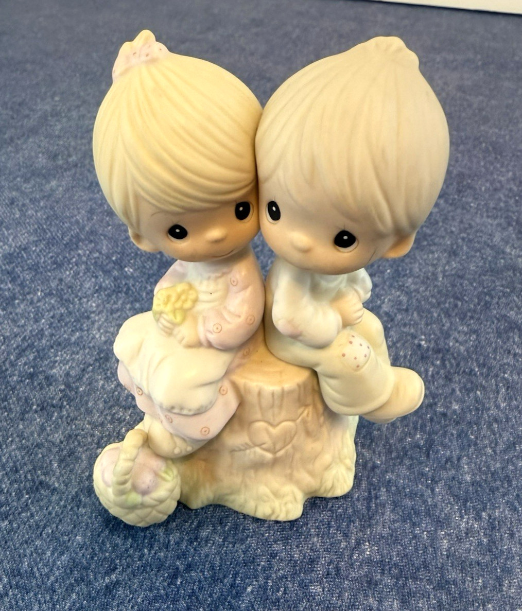 Vintage 1978 ~ Precious Moments “Love One Another” Jonathan & David ~ E-1376