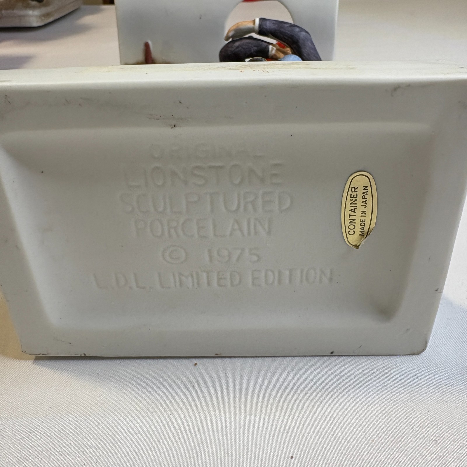 Firefighter ‘Answering the Call’ Figurine with Dalmatian Bradford Style Collect