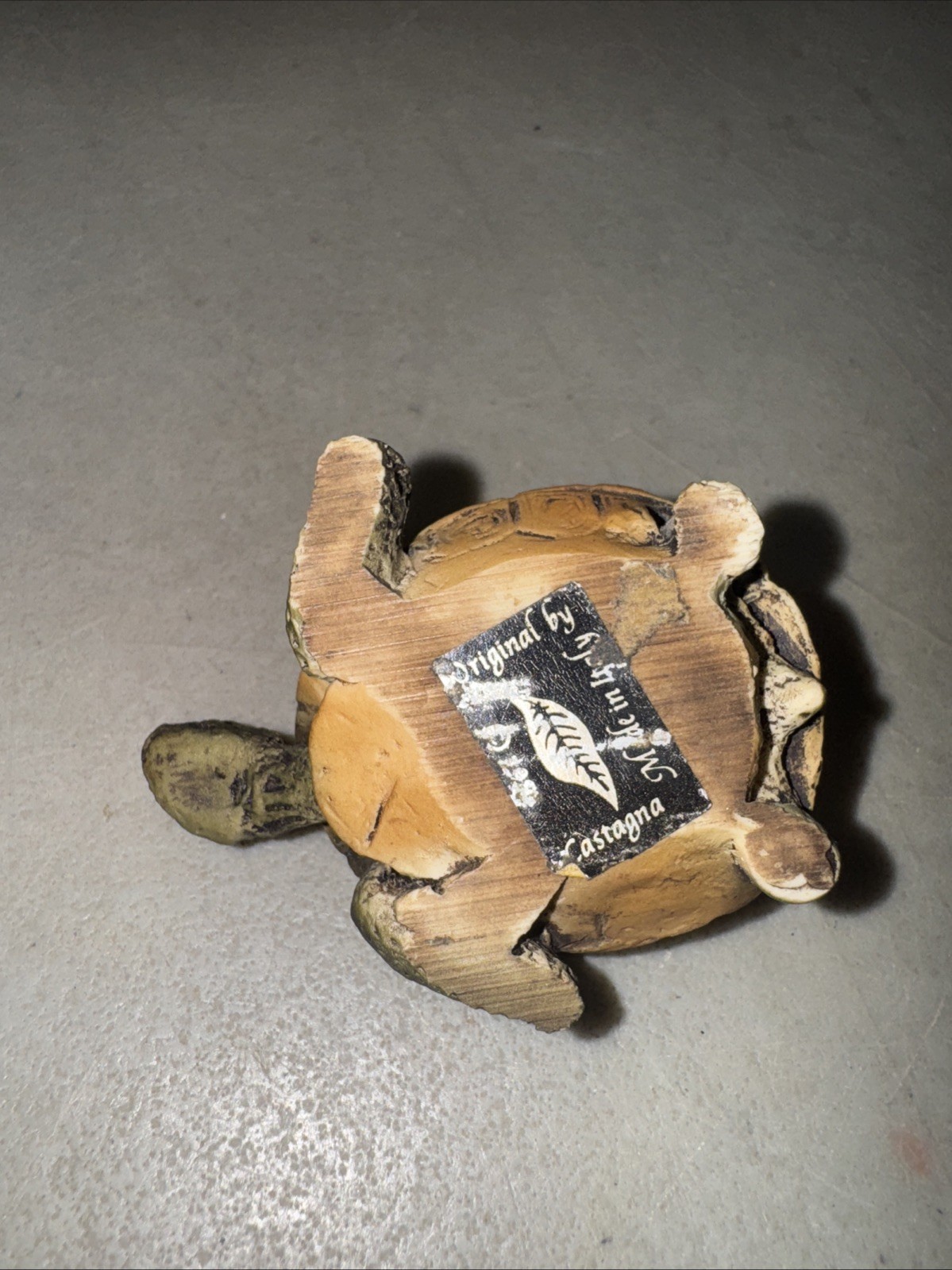 Castagna Mini Animal Figurines TURTLE Vintage Made In Italy