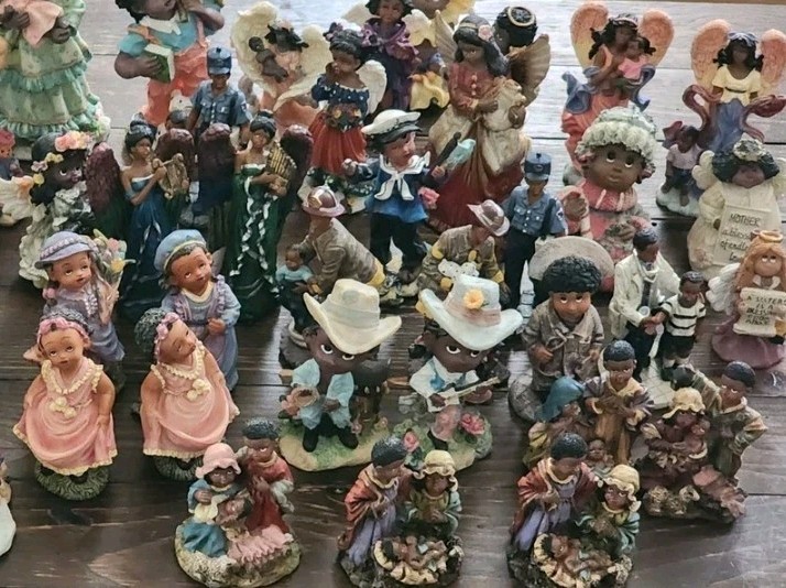 70+ Black Culture African American Figurines. Family, Church, Angels