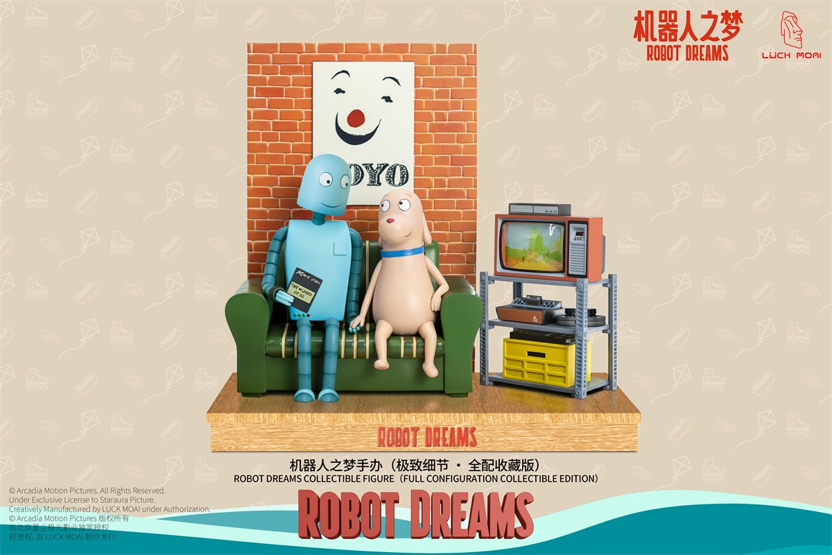 LUCK MOAI Robot Dream Full Configuration Collectible Edition Limited Model New
