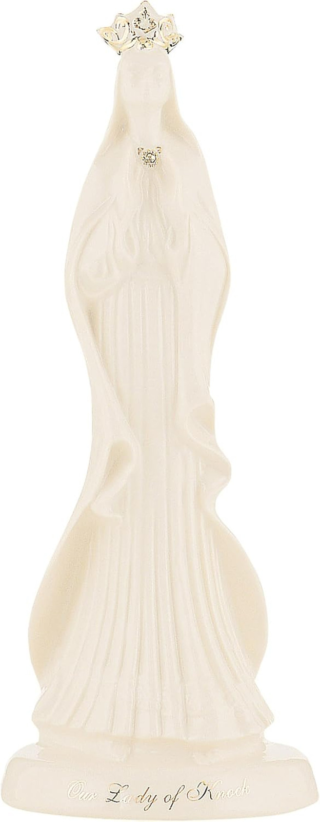 Lady of Knock, Virgin Mary Figurine – Handcrafted Fine Parian China Irish Decor