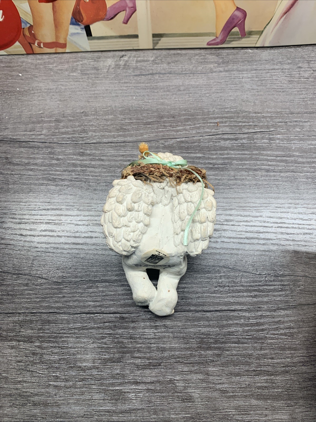 vintage lg Kristin signed 1993 cast art dreamcicles Angle figurine