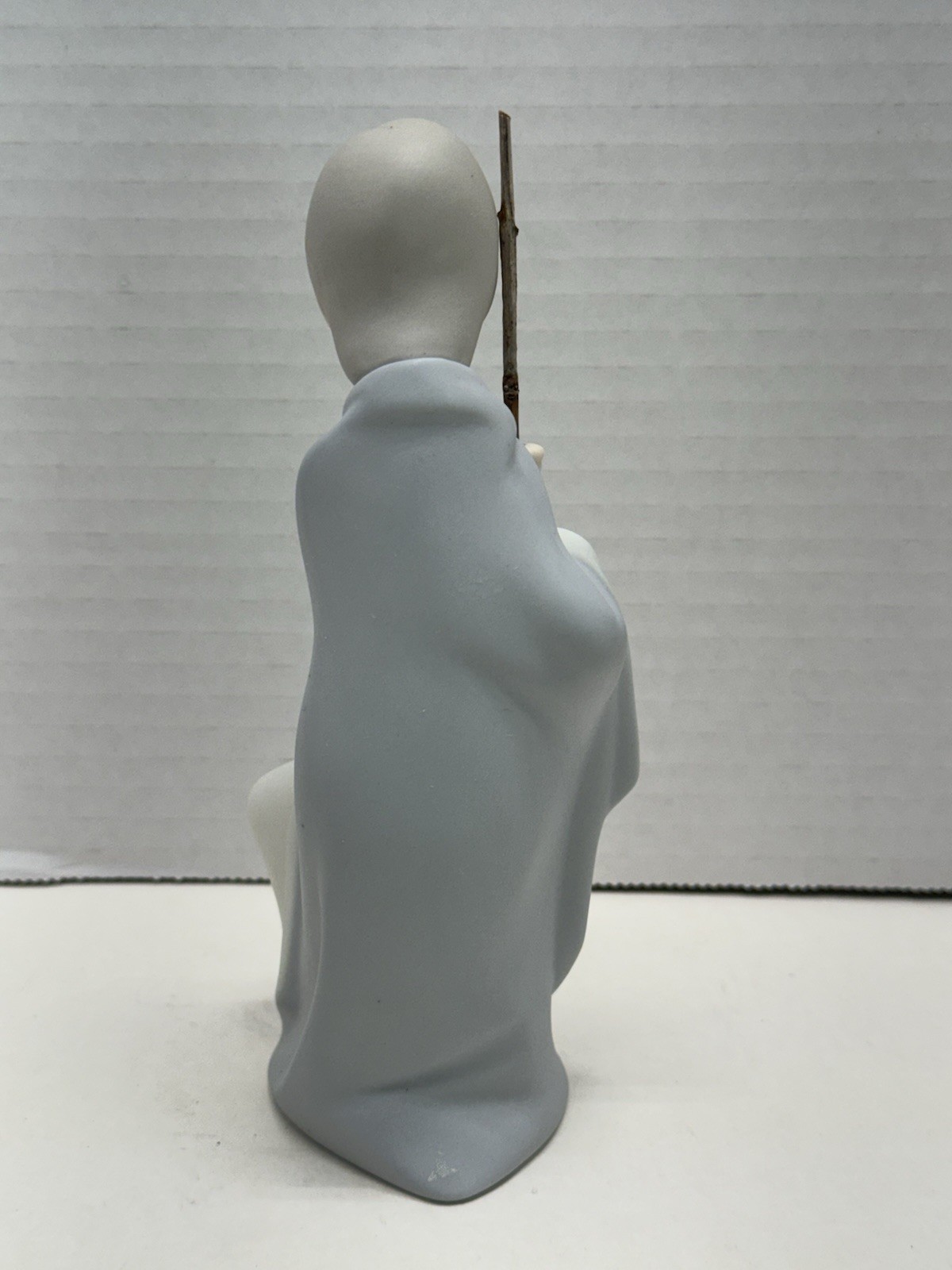 Lladro Childrens Nativity Saint Joseph Matte Figurine 4672 Retired With Staff