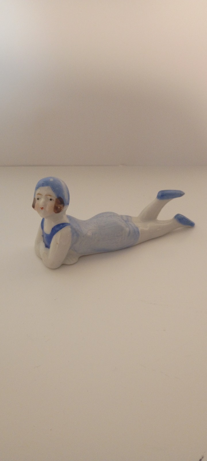 Antique 1920s Bisque Art Deco Flapper Bathing Beauty – Made in Japan