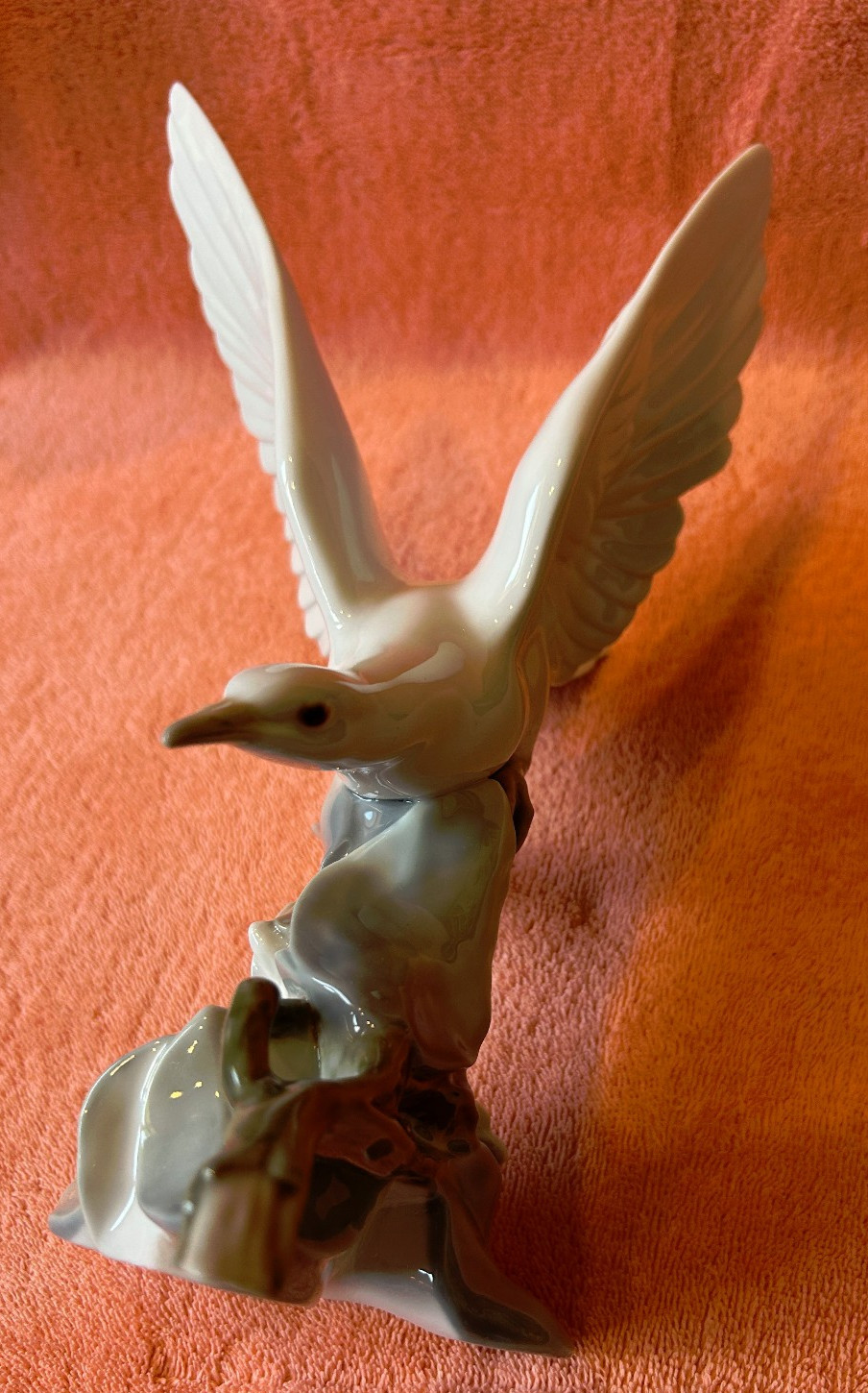Lladro 4550 Turtle Dove Sculpture by Fulgencio Garcia Retired 1970’s Ships Free