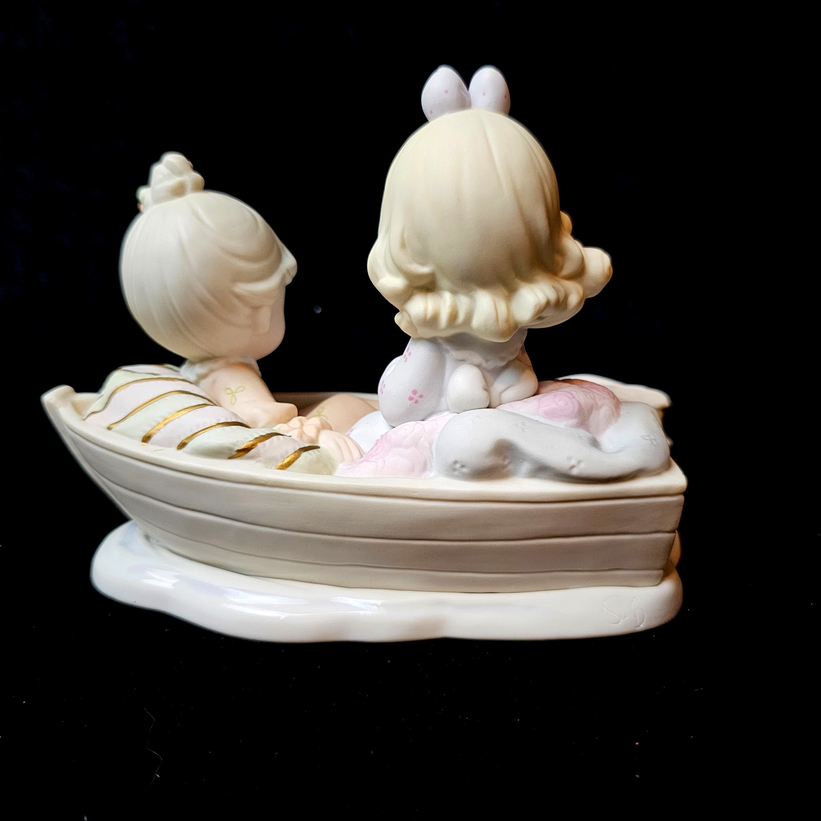 Precious Moments “Sharing Our Time Is So Precious” 456349 Swan Lake Friends LE