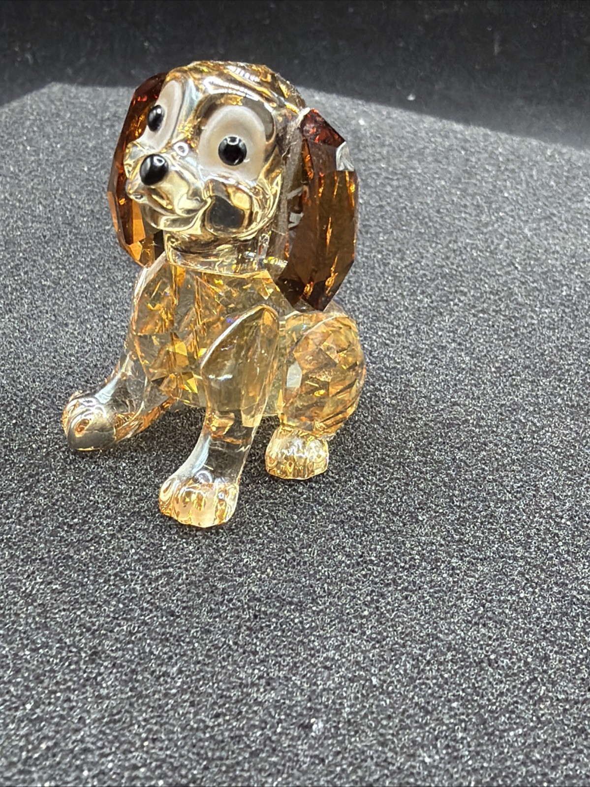 Swarovski Crystal Disney Danielle Dog Figurine 1089222 No Box