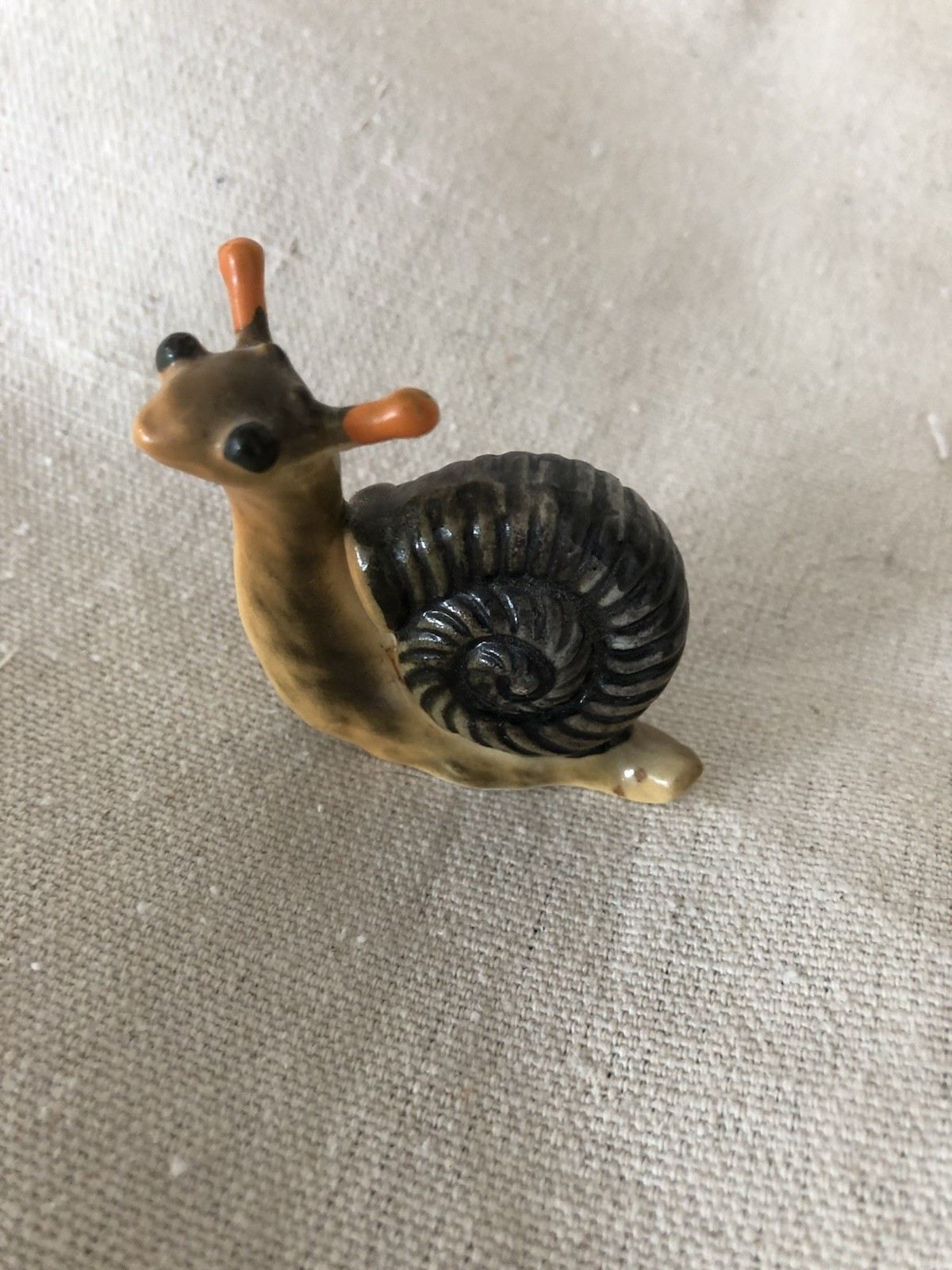 Cute Vintage Ceramic Snail From The 1960’s Mint Condition Lots Of Detail