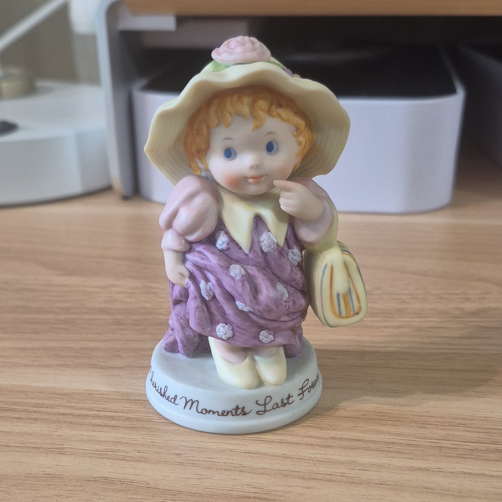 AVON 1983 Cherished Moments Last Forever Hand Painted Porcelain Figurine