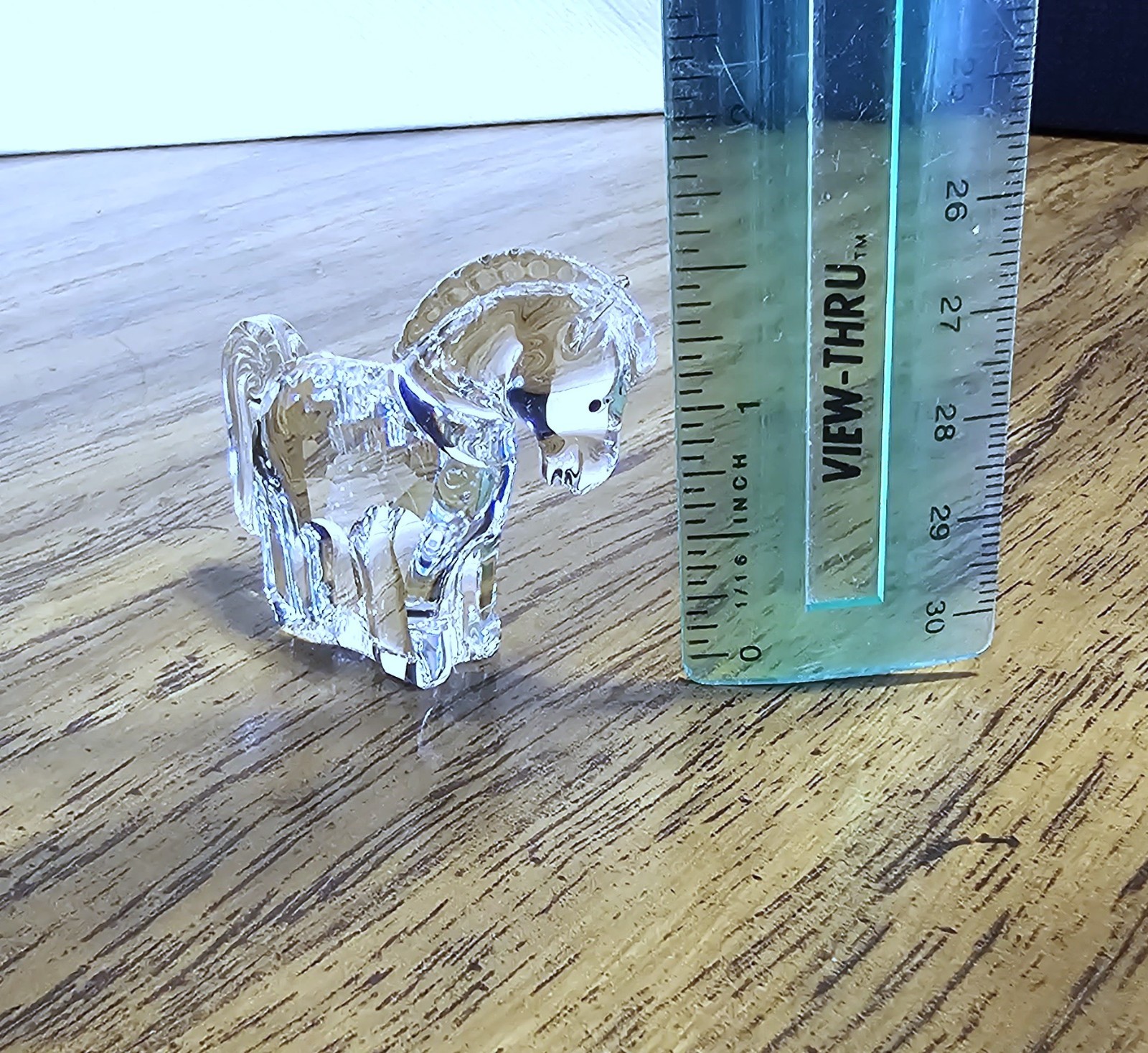 🐴 Swarovski Crystal 2002 “Chinese Zodiacs”, Small, Pony / Horse Figurine, Box