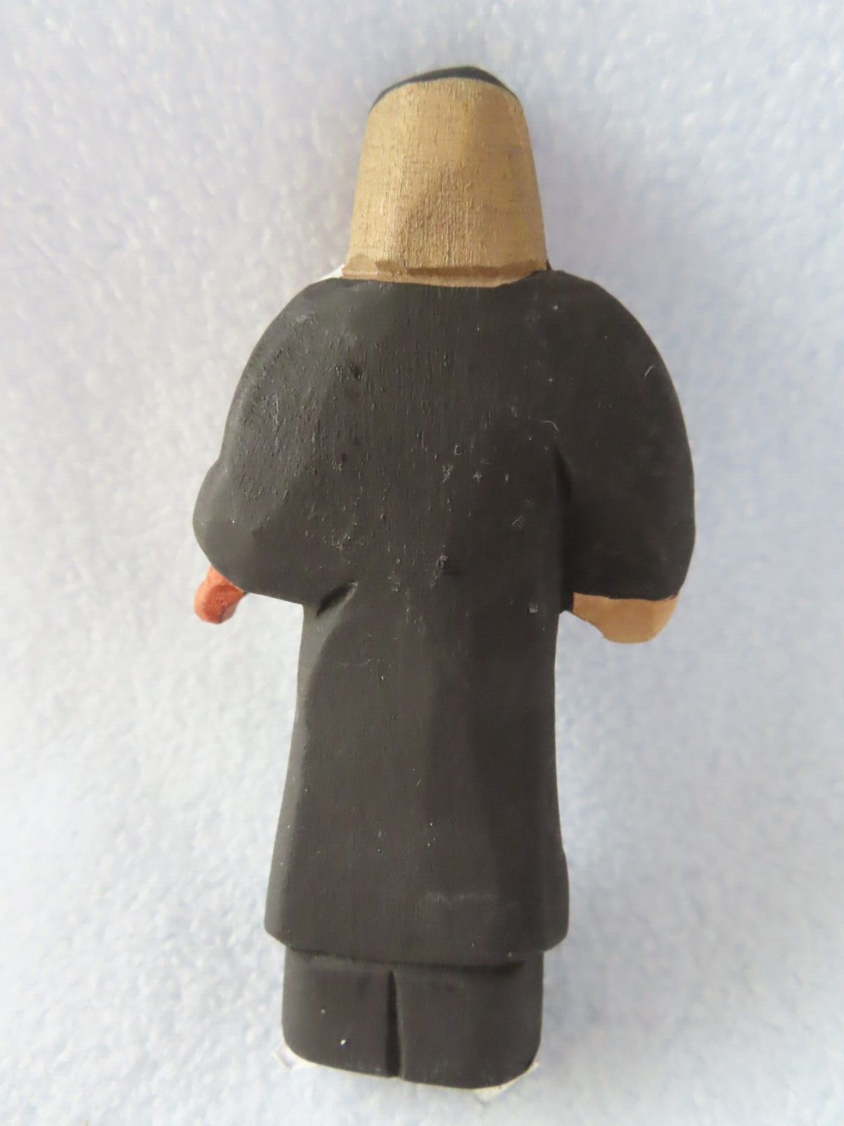 Andrzej Biela Wooden Polish Jewish Violinist Carved Sculpture