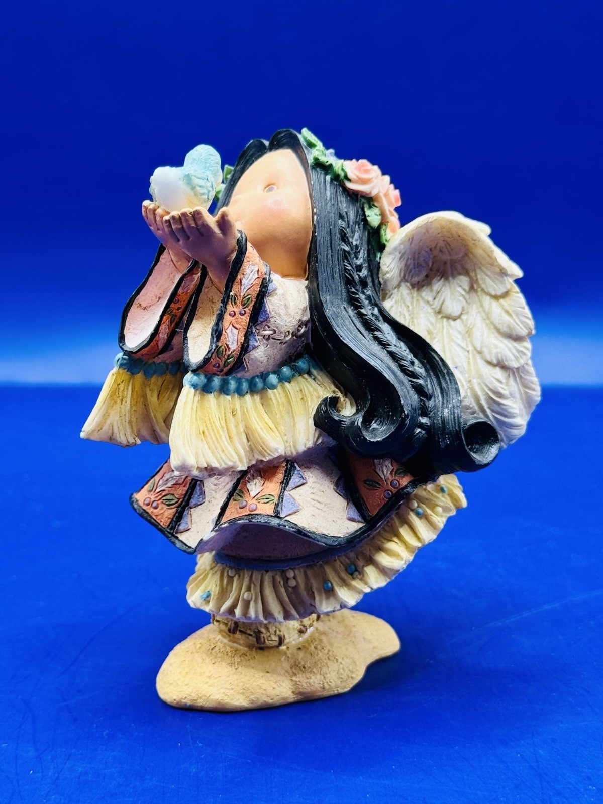 Vintage 2000 Enesco “Fine Feathered Friend” By Karen Hahn Friends Of The Feather