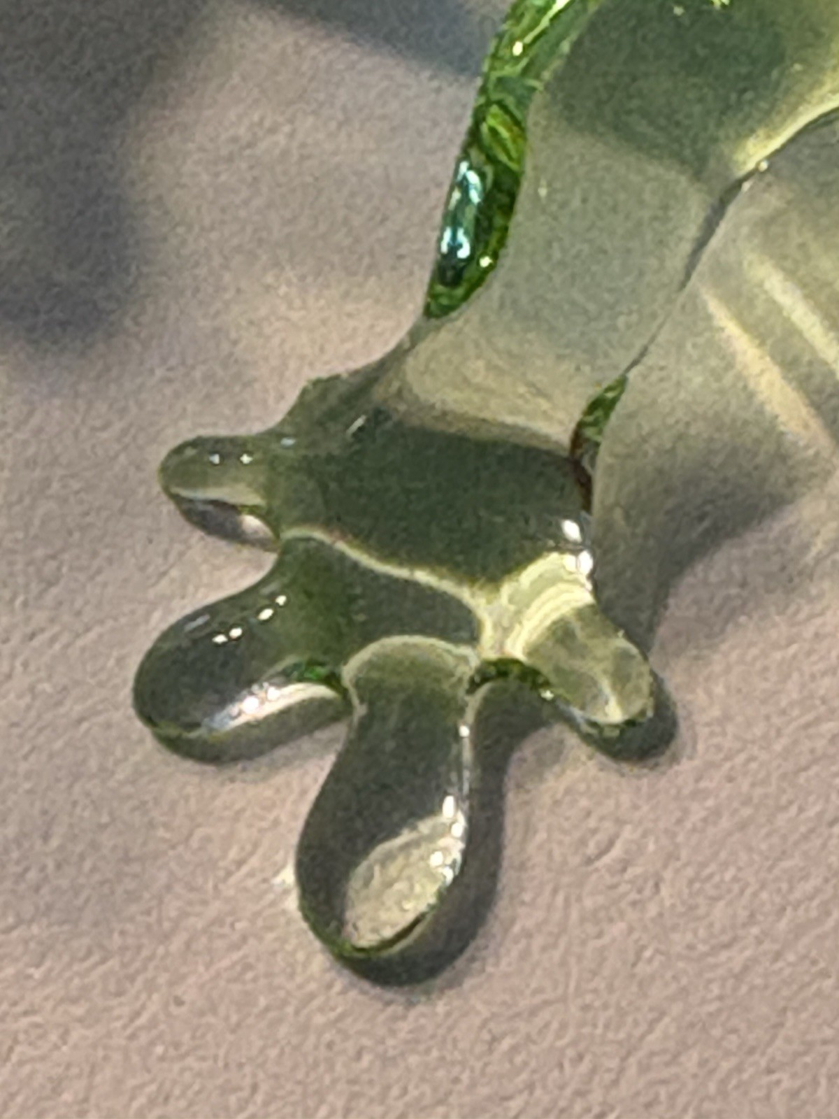 Swarovski Crystal 905541 SCS 2008 Event Piece Gecko Green Lizard In Box